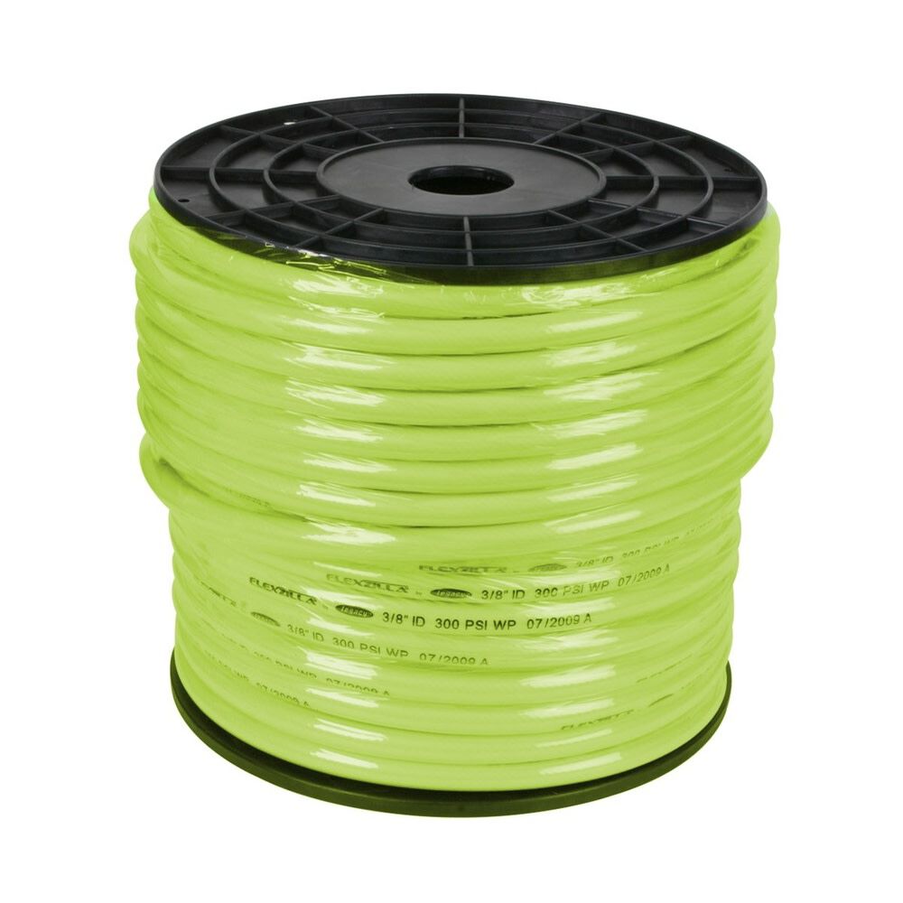 Pro Air Hose 3/8in x 250' with plastic spool in ZillaGreen HFZ38250YW