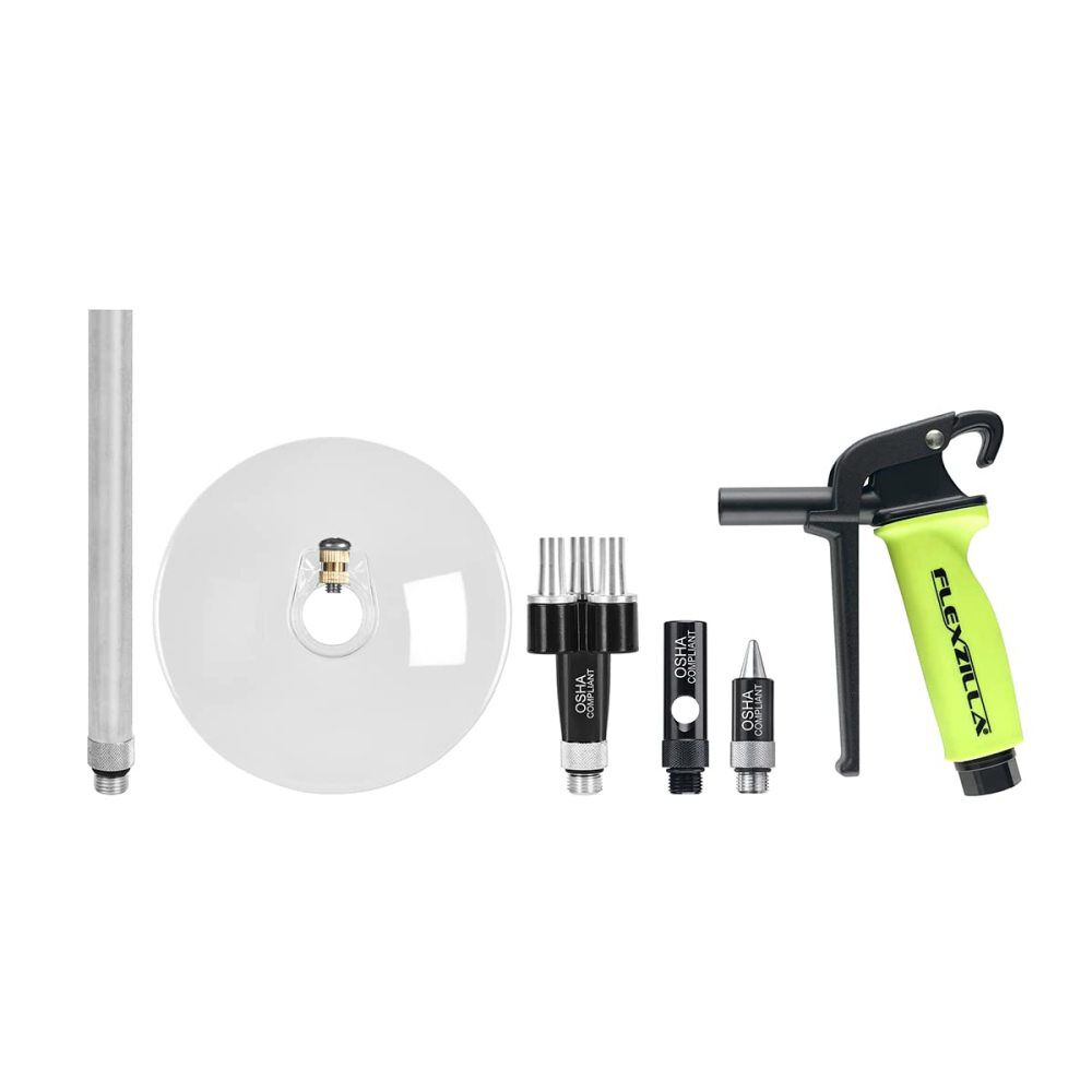 X3 Modular Blow Gun Kit with Variable Flow Trigger 6pc AG1200FZKIT