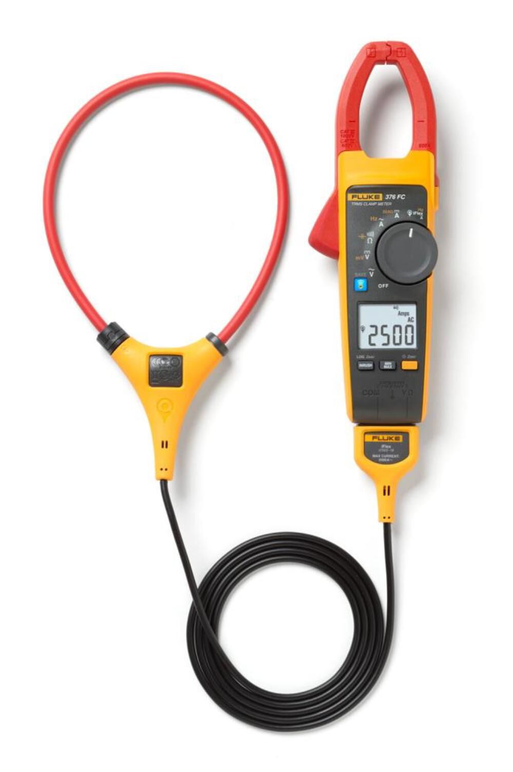 376 FC True-RMS AC/DC Clamp Meter with iFlex FLUKE-376FC