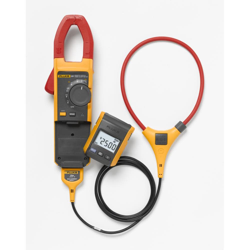 Remote Display 1000 A TRMS Clamp with iFlex FLUKE-381