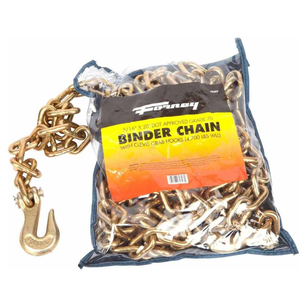 5/16 in x 20 ft Binder Chain Grade 70 (G70) 70397