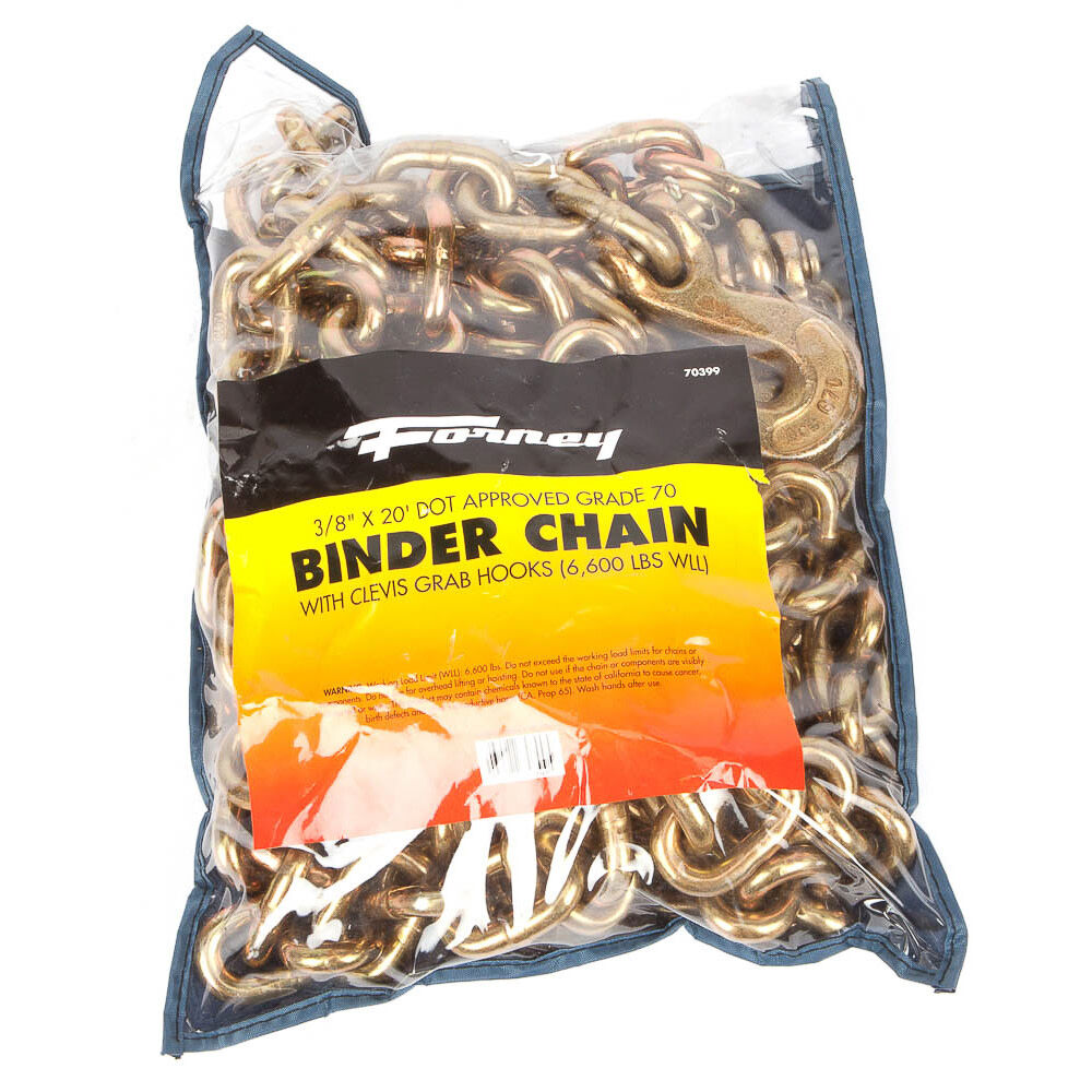 Binder Chain 3/8in x 20' G70 1 Each 70399