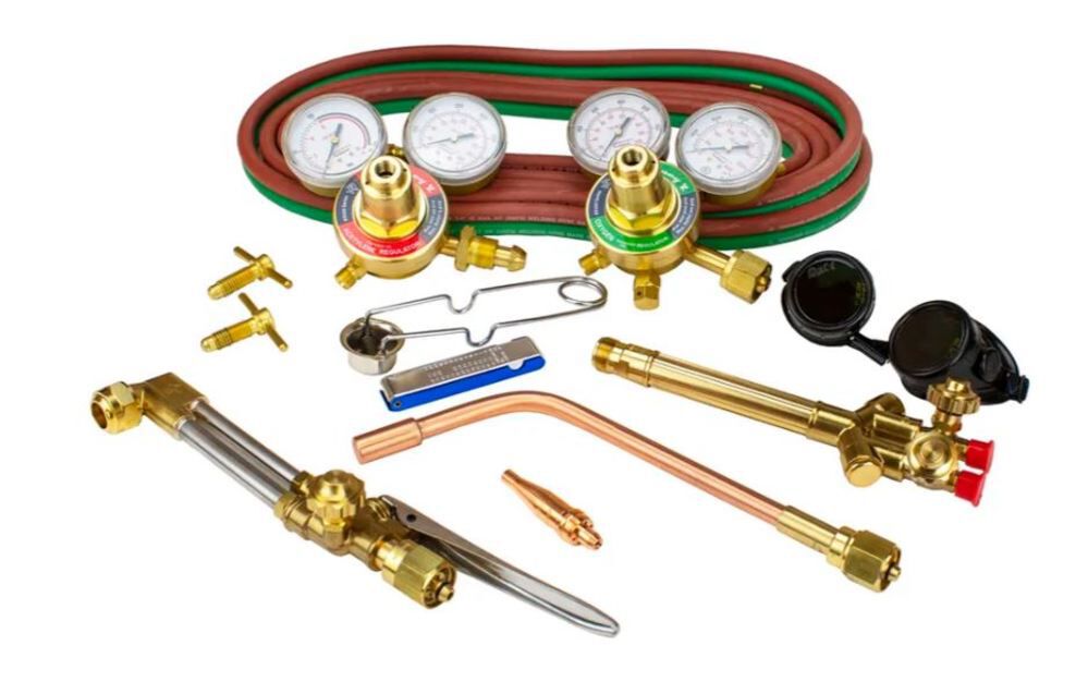 Medium/Heavy-Duty Oxy-Acetylene Welding & Heating Outfit Kit 1710