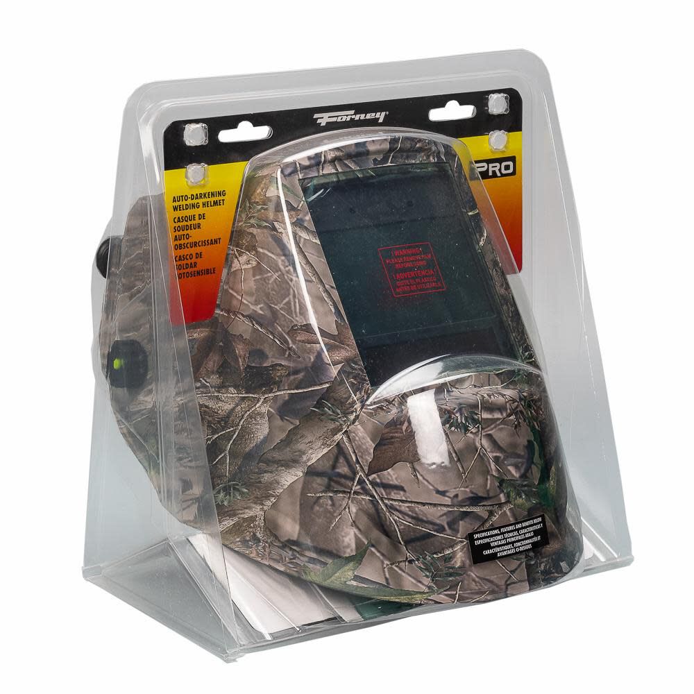 PRO Auto Darkening Welding Helmet Camo 55936