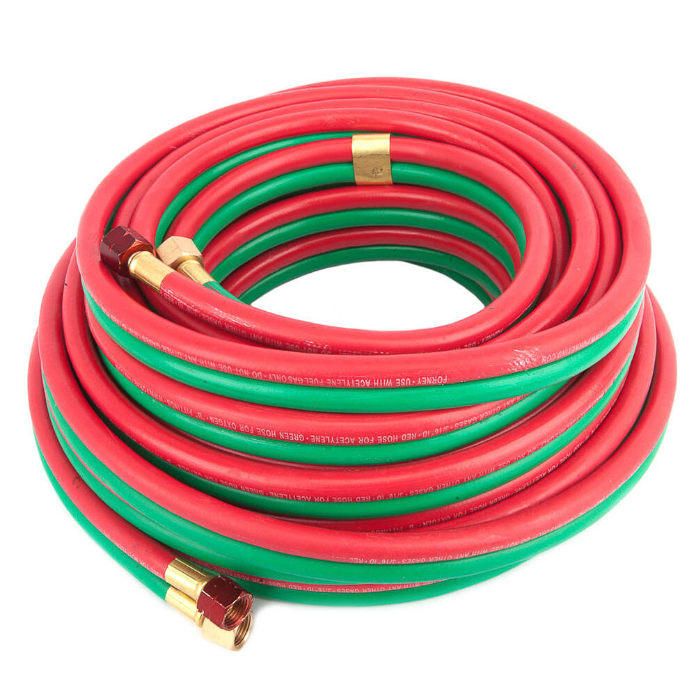 R Grade Oxy Acetylene Hose 3/16in x 50' 86109