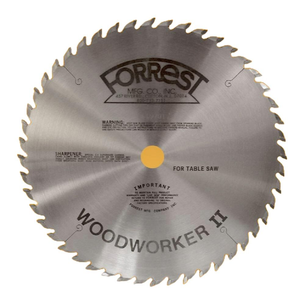 Woodworker II 10In x 48T ATB Blade WW10487100