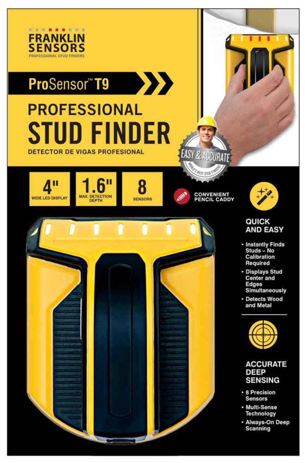 Sensors ProSensor Stud Finder T9