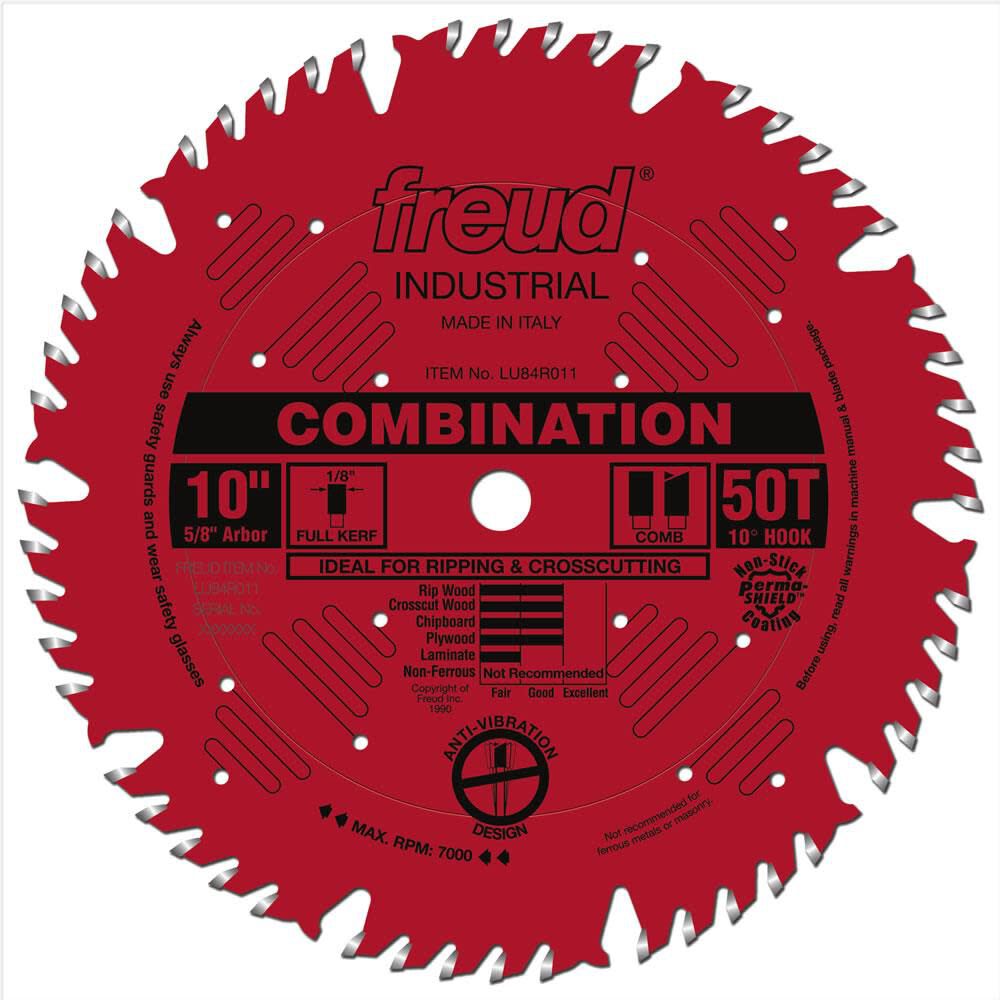 10in Combination Blade with Perma-SHIELD Coating LU84R011