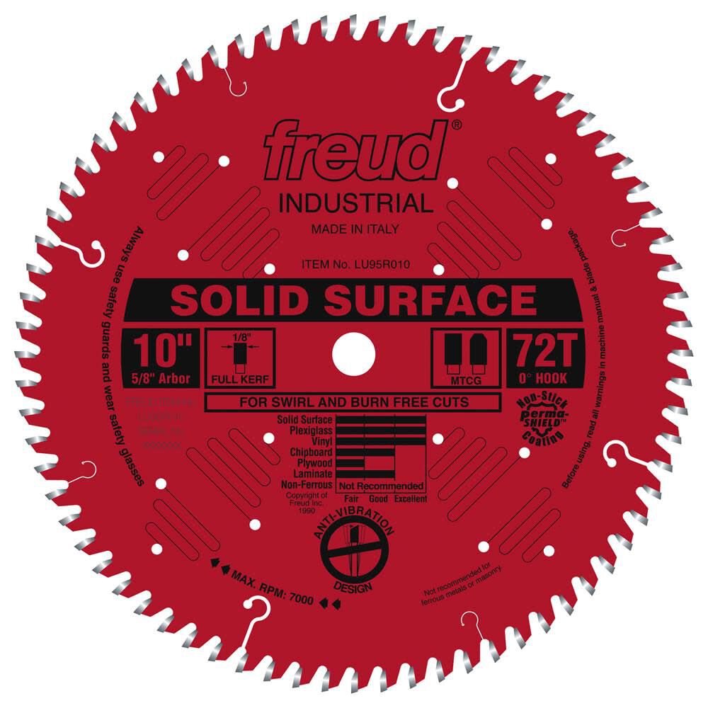 10in Solid Surface Blade LU95R010