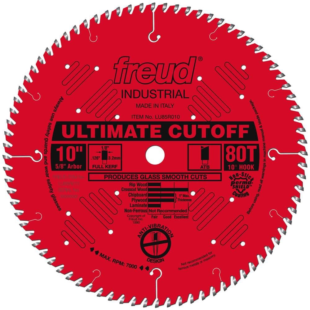 10in Ultimate Cut-Off Blade with Perma-SHIELD Coating LU85R010