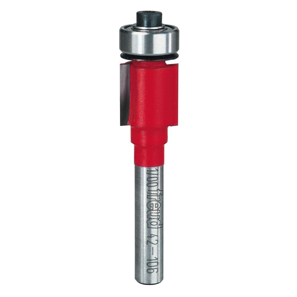 1/2 In. (Dia.) Bearing Flush Trim Bit with 1/4 In. Shank 42-106