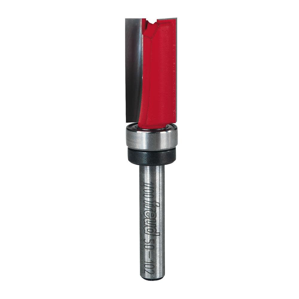 1/2 In. (Dia.) Top Bearing Flush Trim Bit with 1/4 In. Shank 50-102