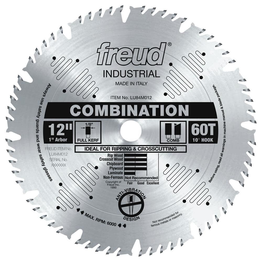 12in Combination Blade LU84M012