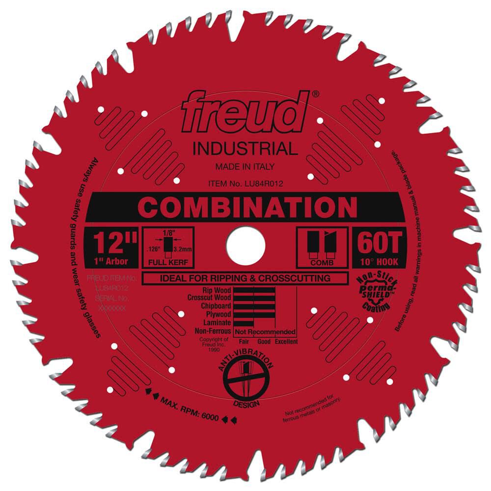 12in Combination Blade with Perma-SHIELD Coating LU84R012