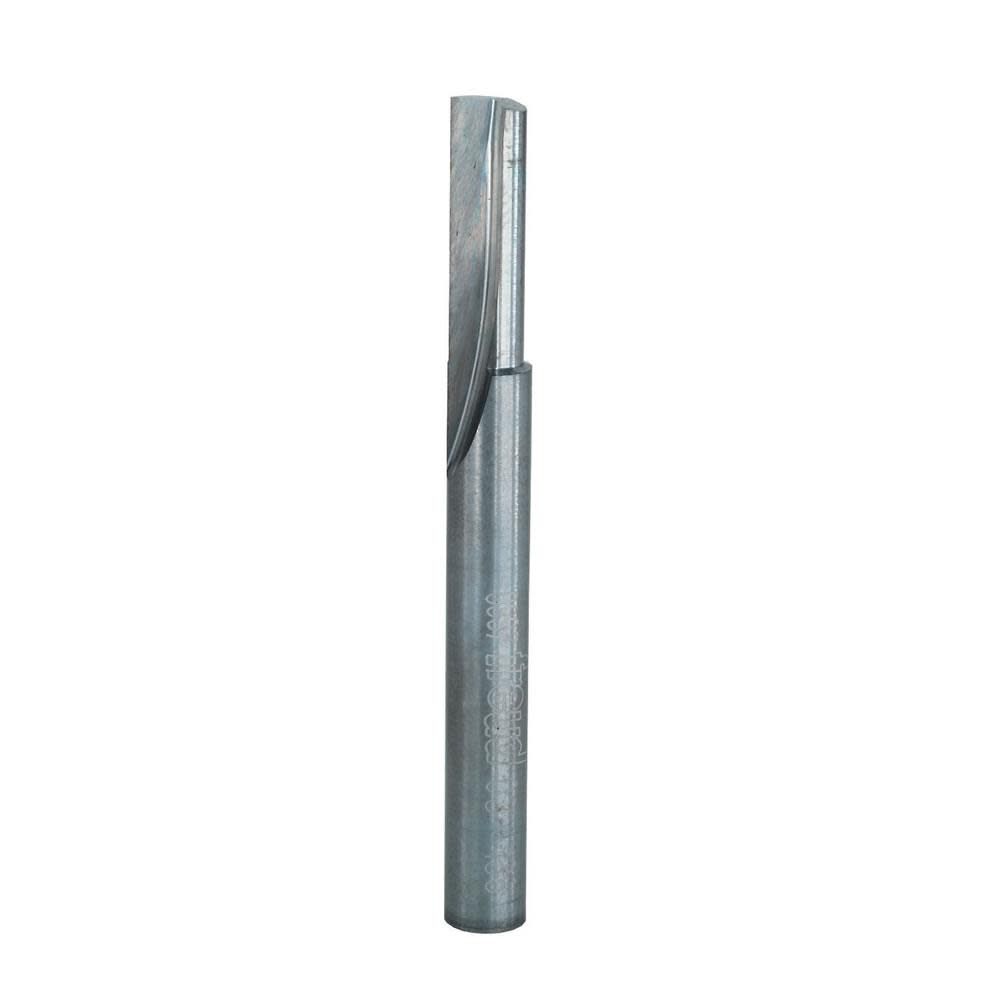 1/4 In. (Dia.) Single Flute Straight Bit with 1/4 In. Shank 03-136