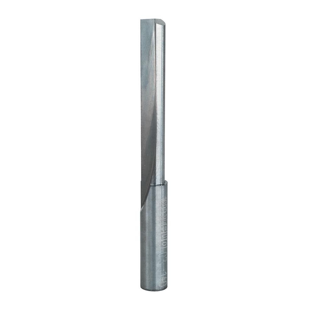 1/4 In. (Dia.) Single Flute Straight Bit with 1/4 In. Shank 03-140