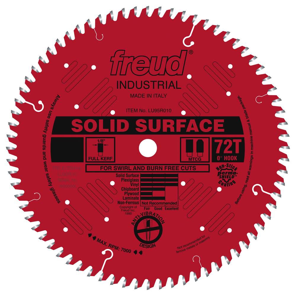 14 In. x 96T Solid Surface Blade LU95R014