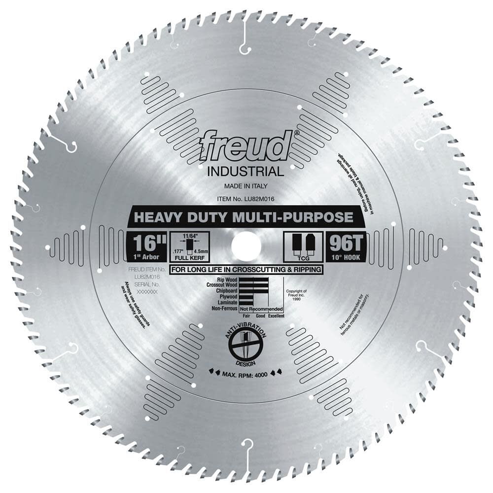 16in Heavy Duty Multi-Purpose Blade LU82M016