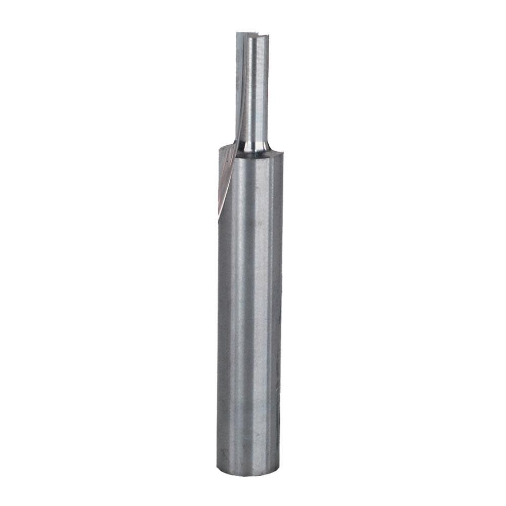 1/8 In. (Dia.) Double Flute Straight Bit with 1/4 In. Shank 04-100