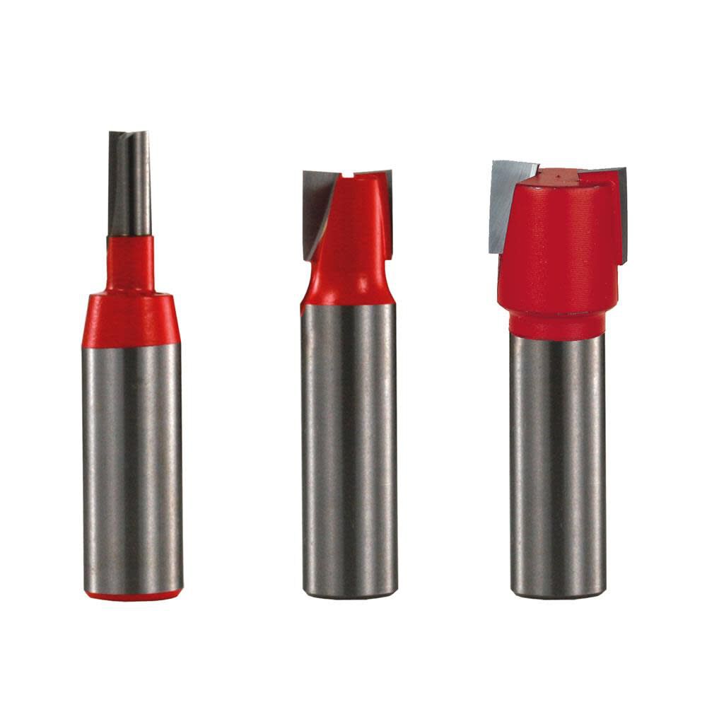 3 piece Undersized Plywood Bit Set (1/2 In. Shank) 89-670