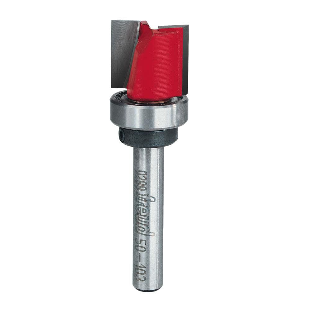 5/8 In. (Dia.) Top Bearing Flush Trim Bit with 1/4 In. Shank 50-103