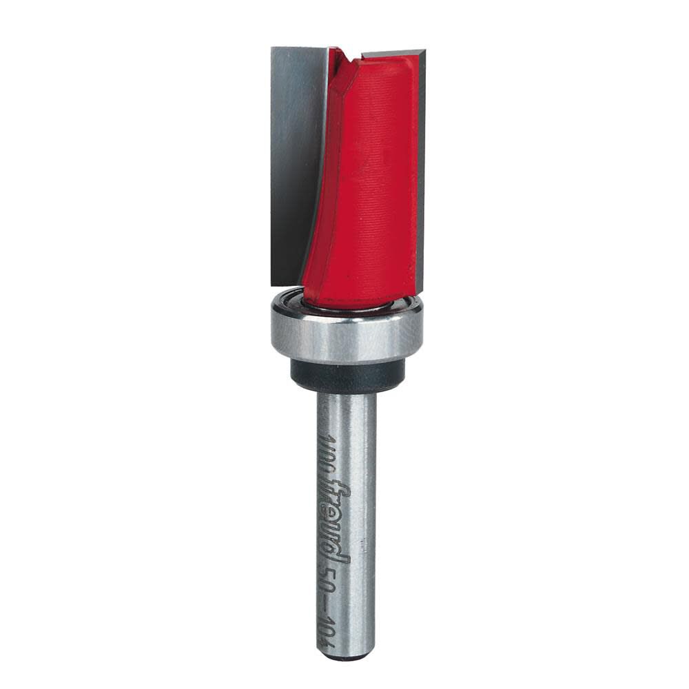 5/8 In. (Dia.) Top Bearing Flush Trim Bit with 1/4 In. Shank 50-104