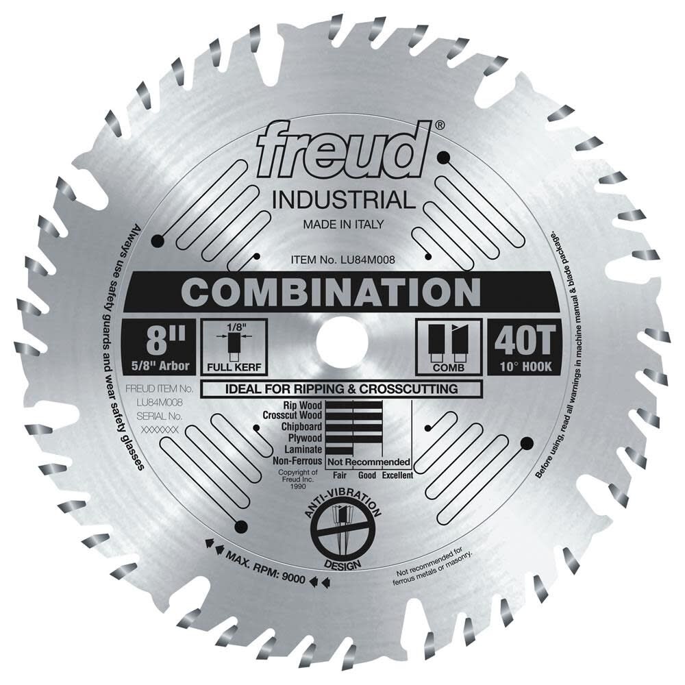 8in Combination Blade LU84M008