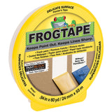 CF 160 Painters Tape Delicate Surface Yellow 24mm x 55m 105550