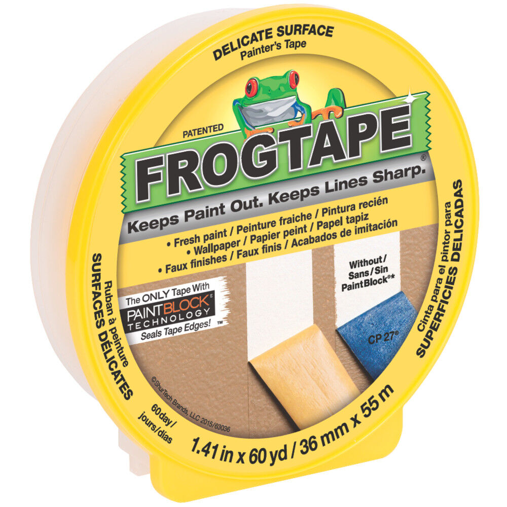 CF 160 Painters Tape Delicate Surface Yellow 36mm x 55m 217143