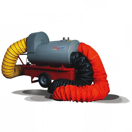 Fighter Indirect Fired 400k BTU Portable Heater System (LP/NG) IDH400QR-LP/NG