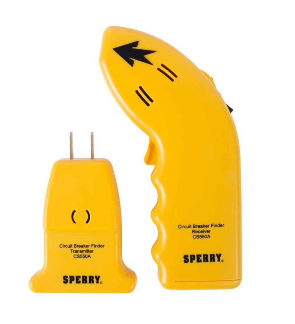 Sperry Instruments CS550A Circuit Breaker Finder Identifies Correct Circuit or Fuse Audible/Visual Alert 120V AC 50 to 60Hz CS550A