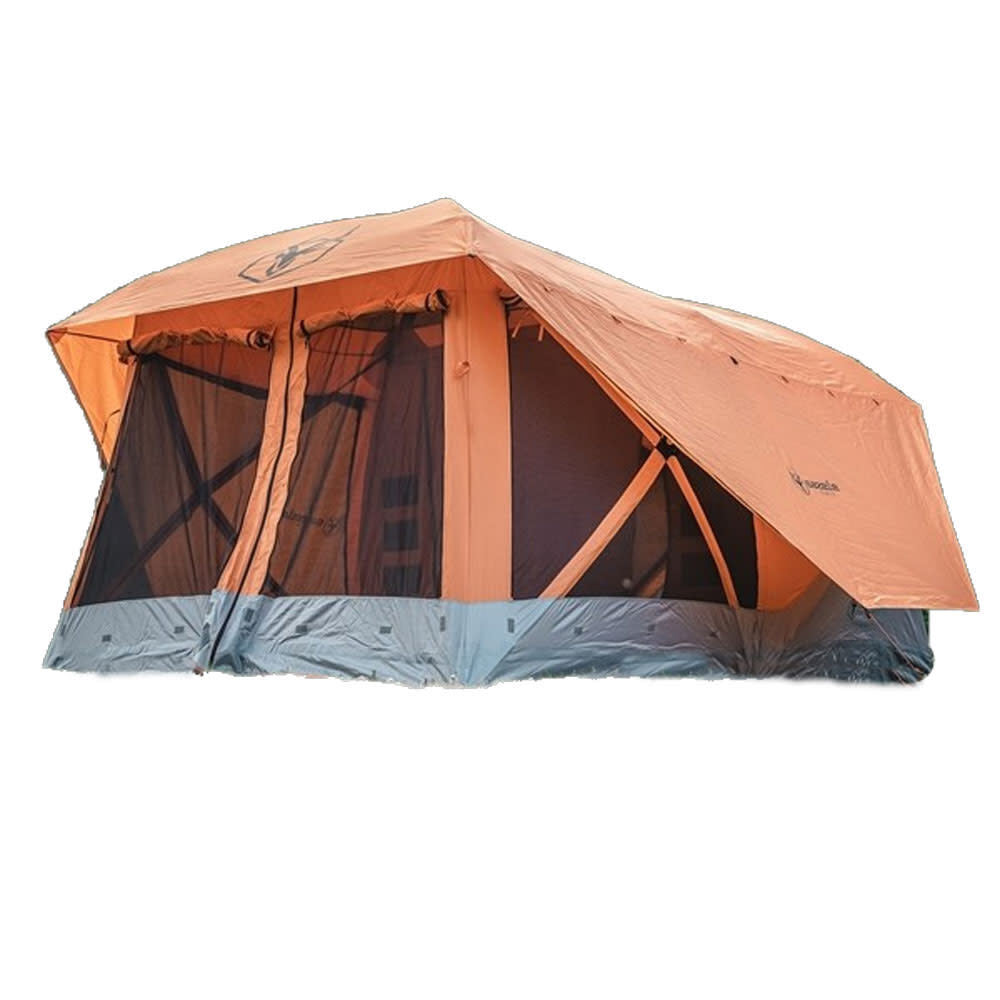 T4 Plus 8 Person with Screen Room Camping Tent Sunset Orange GT450SS