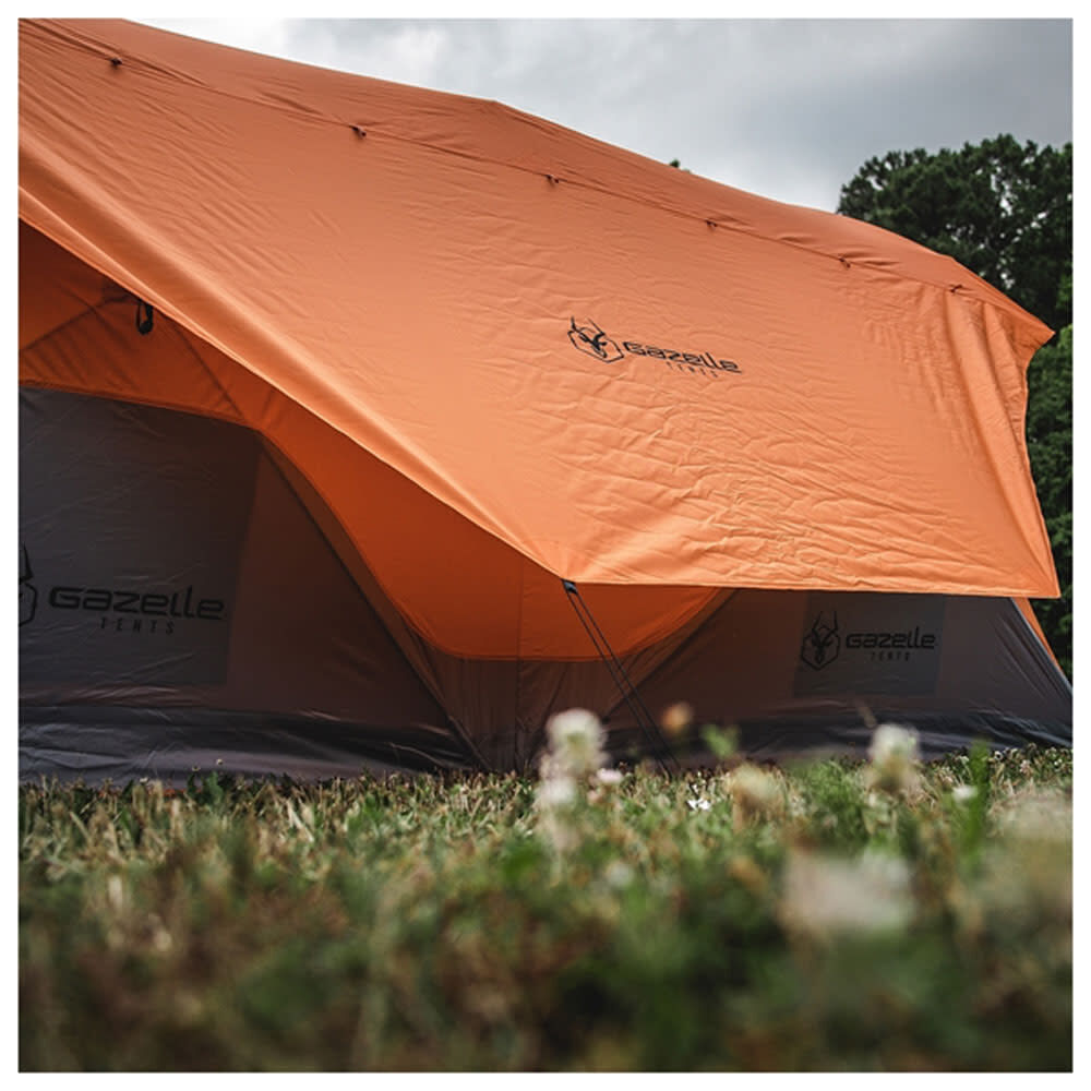 T8 Hub 8 Person Camping Tent Sunset Orange GT800SS