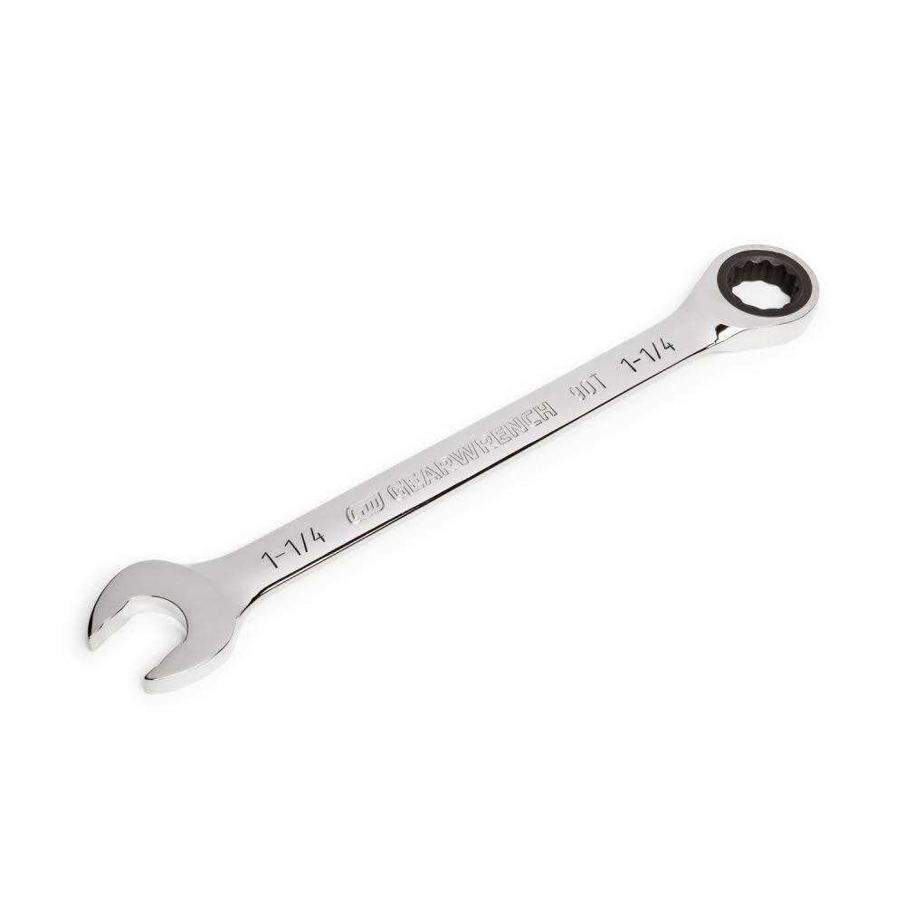 1-1/4in 90T 12 Point Ratcheting Combination Wrench 86956