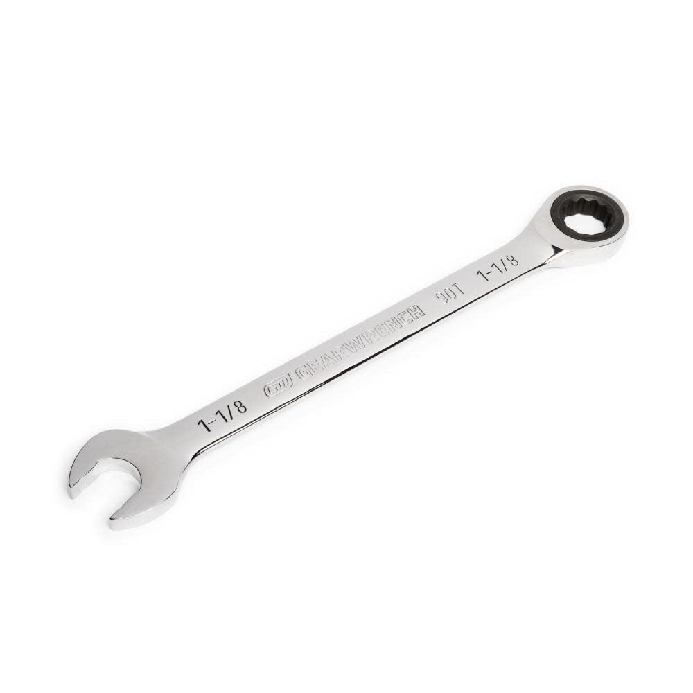 1-1/8in 90T 12 Point Ratcheting Combination Wrench 86955