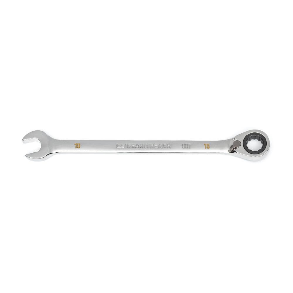 10mm 90-Tooth 12 Point Reversible Ratcheting Wrench 86610