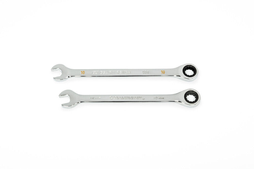 10mm 90T 12 Point Ratcheting Combination Wrench 86910