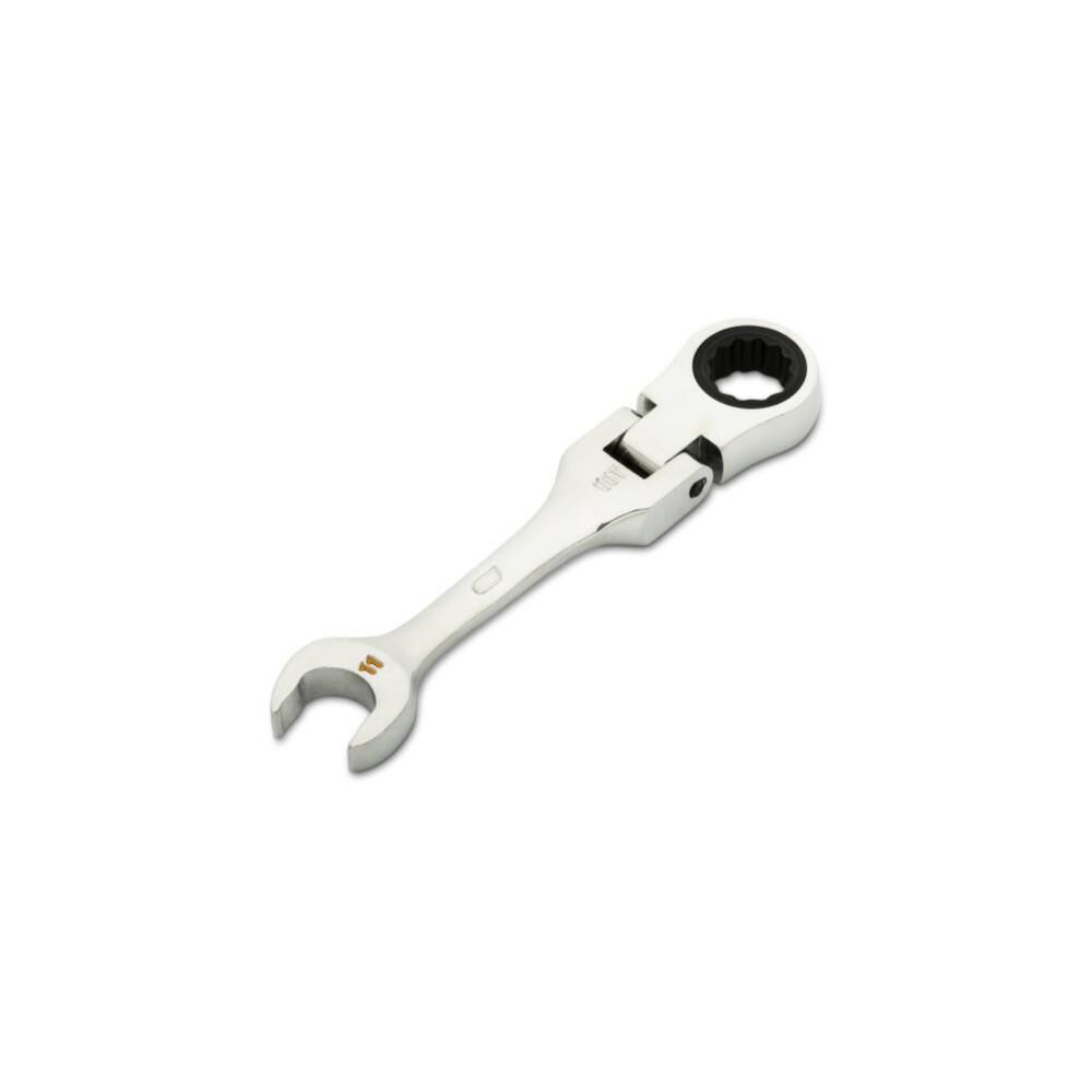 11mm 90-Tooth 12 Point Stubby Flex Combination Ratcheting Wrench 86861