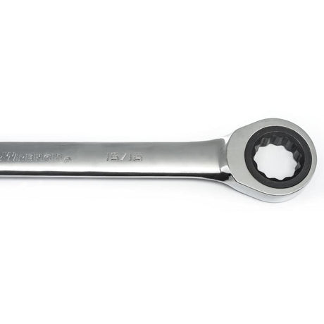 12 Point Jumbo Ratcheting Combination Wrench 1-13/16 In 9052D