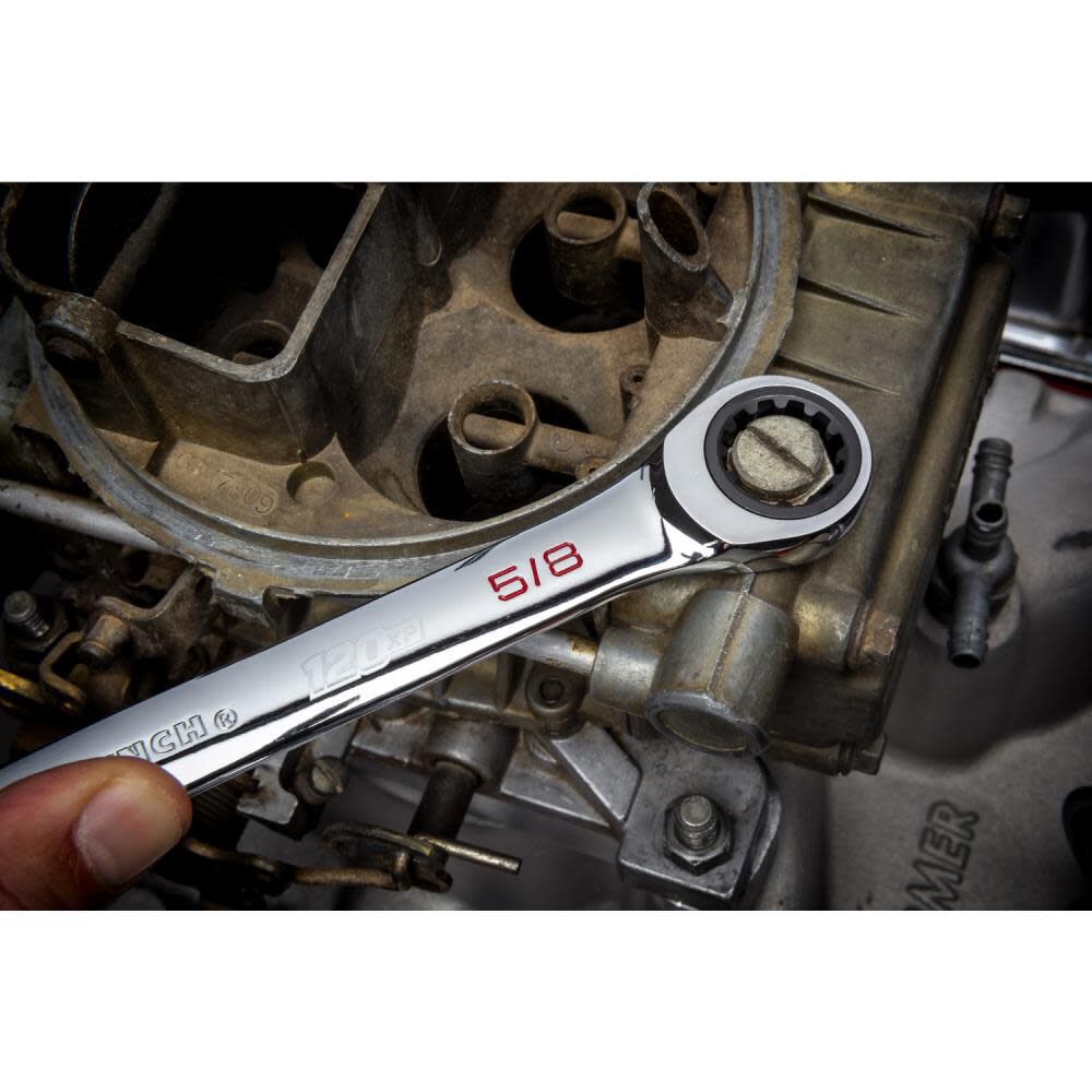 120XP Combination Ratcheting Wrench Universal Spline XL 1 In. 86445