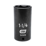 1/2in Drive 6 Point Deep Impact SAE Socket 1-1/4in 84560N