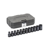 1/2in Drive 6 Point Standard Impact Metric Socket Set 12pc 84930N