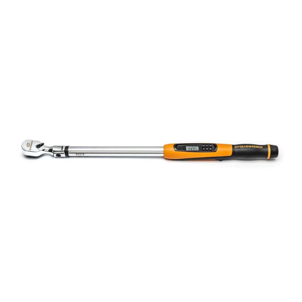 1/2in Flex Head Electronic Torque Wrench with Angle 25-250 ft/Lbs 85079