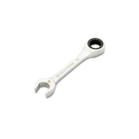 12mm 90-Tooth 12 Point Stubby Combination Ratcheting Wrench 86842