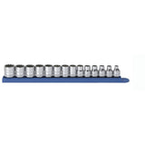 14 Pc 3/8 In Drive 12 Point Metric Socket Set 80560