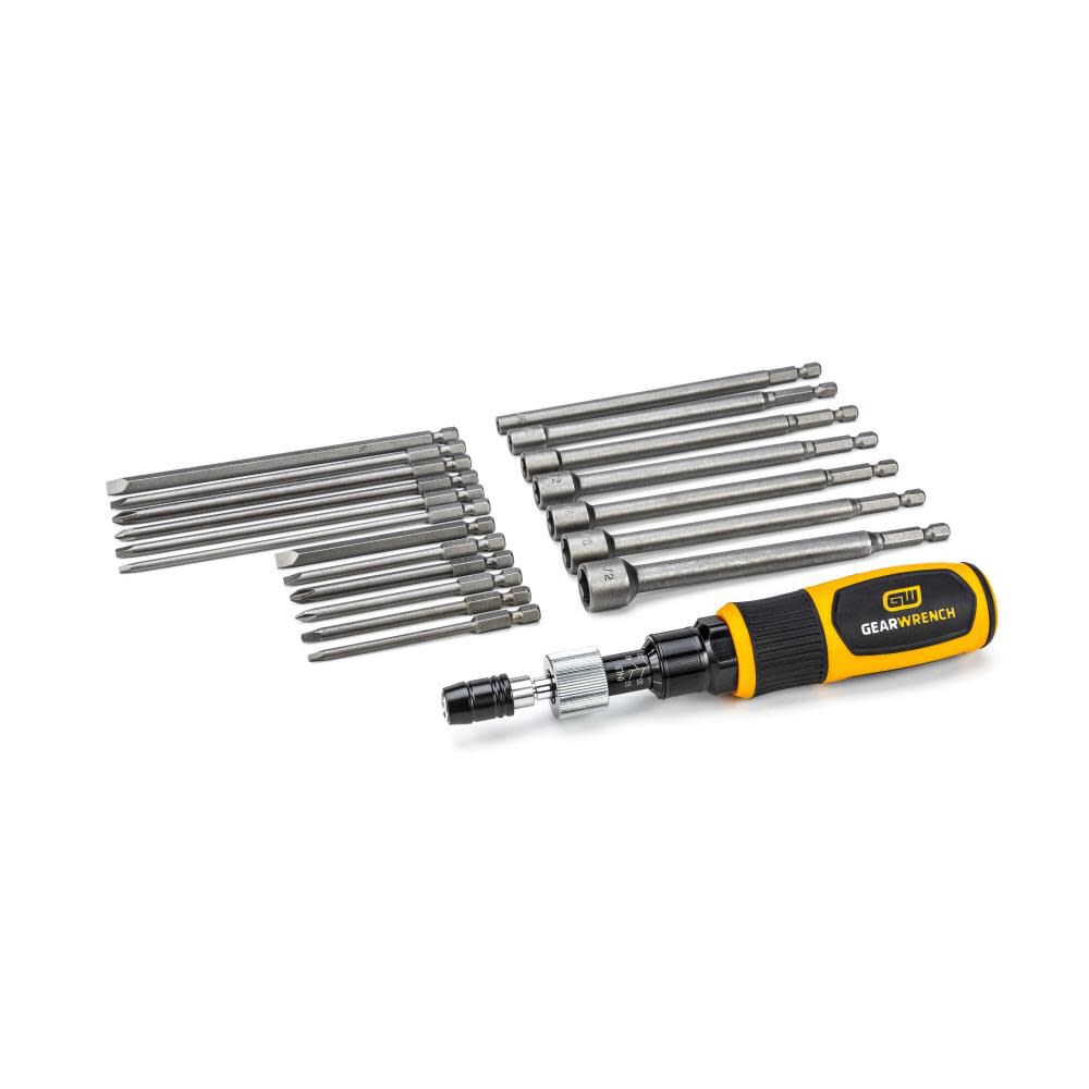 1/4inch Drive Torque 10-50 in/Lbs Screwdriver Set 20pc 89620