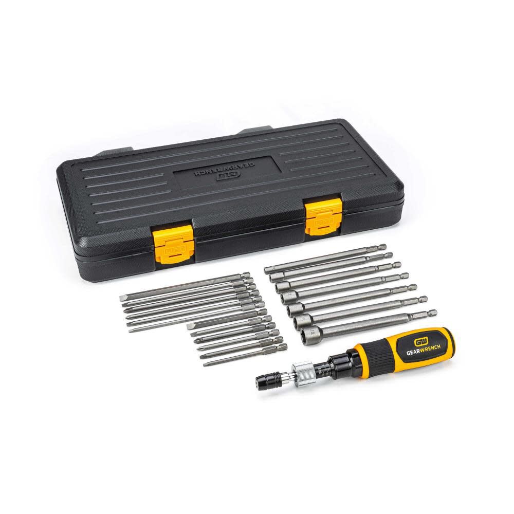 1/4inch Drive Torque 10-50 in/Lbs Screwdriver Set 20pc 89620