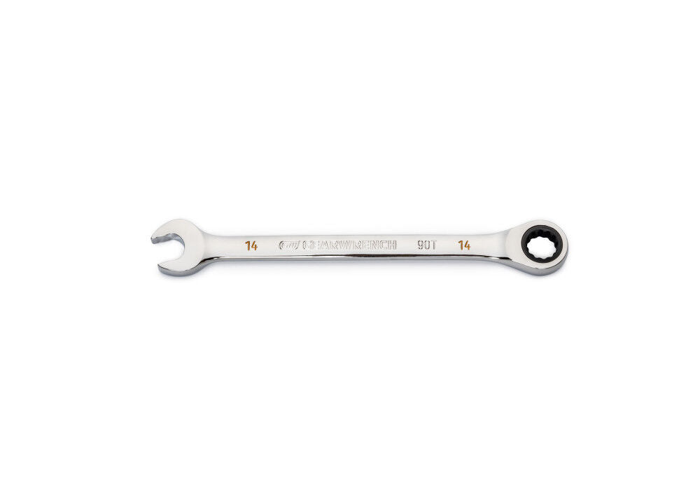 14mm 90T 12 Point Ratcheting Combination Wrench 86914