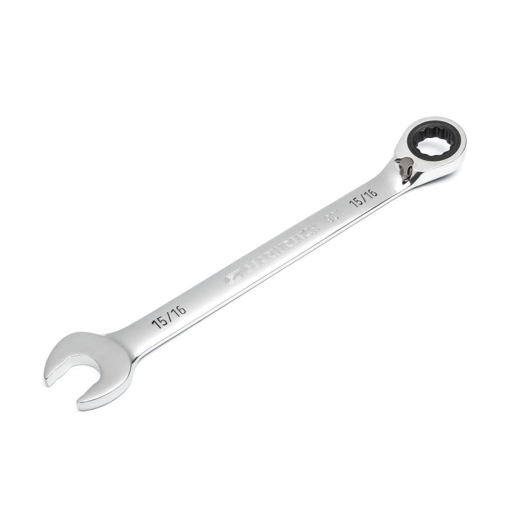 15/16 Inch 90-Tooth 12 Point Reversible Ratcheting Wrench 86652