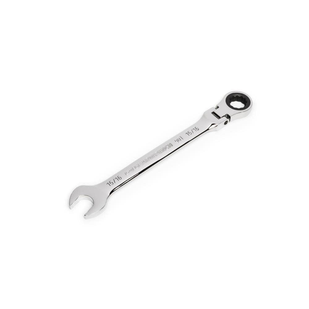 15/16in 90T 12 Point Flex Head Ratcheting Combination Wrench 86752